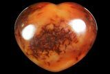 Colorful Carnelian Agate Heart #167365-1